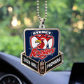 Sydney Roosters 2026 NRL Premiers Custom shape 2-sided Acrylic Car Ornament – TANTN25884