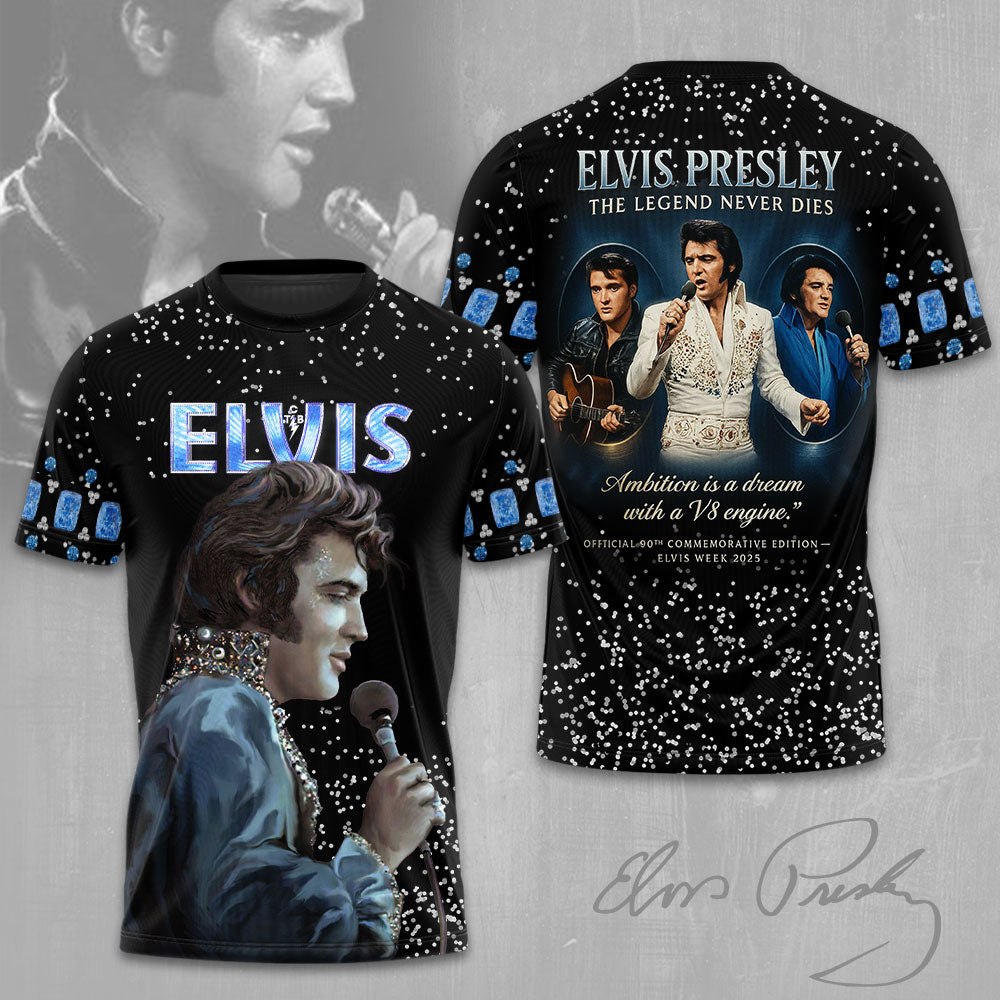 Elvis Presley 3D Apparel – TMTHU 137
