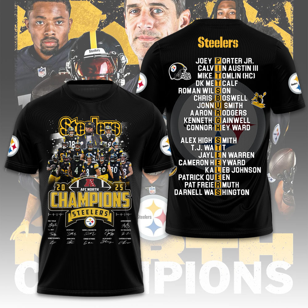 Pittsburgh Steelers 3D Apparel – TMTHU3143
