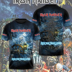 Iron Maiden 2026 World Tour 3D Apparel – TMTHU4557