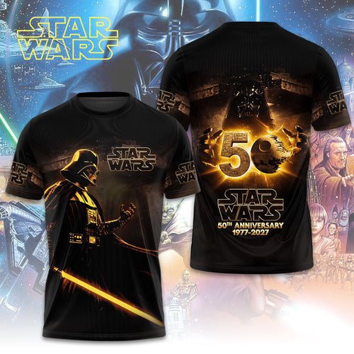 Star Wars 50th Anniversary 2027 3D Apparel – TMTHU5618