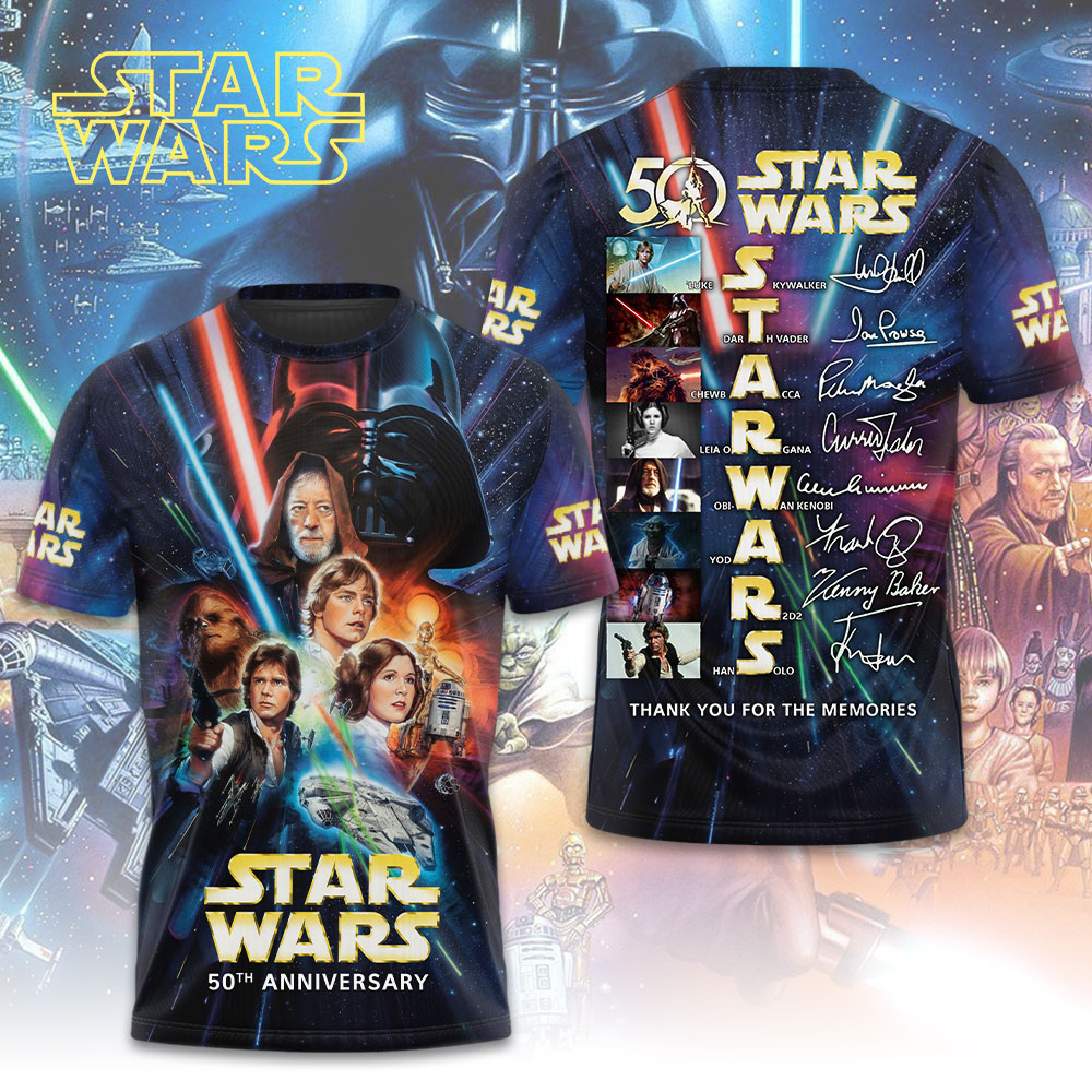 Star Wars 50th Anniversary 3D Apparel – TMTHU6110