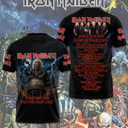 Iron Maiden 2026 World Tour 3D Apparel – TMTHU6647