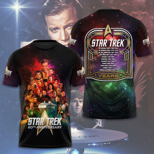 Star Trek 60th Anniversary 3D Apparel – TMTHU7474