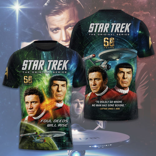Star Trek 60th Anniversary 3D Apparel – TMTHU7998