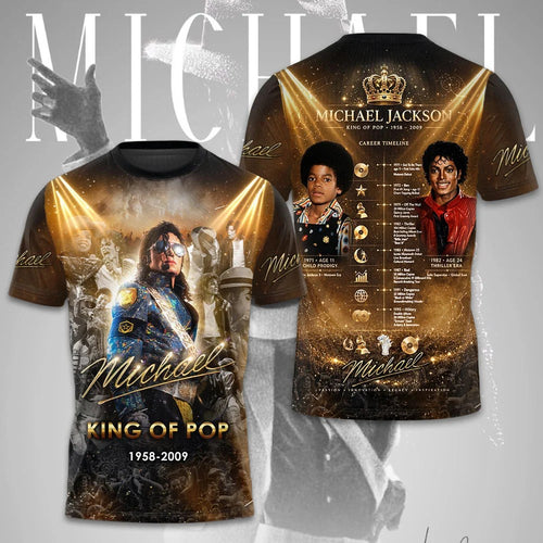 Michael Jackson 3D Apparel – TMTHU9492