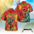 Metallica 3D Hawaiian Apparel – TANTN 12163