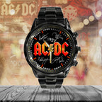 AC/DC Black Stainless Steel Watch – TANTN 12204