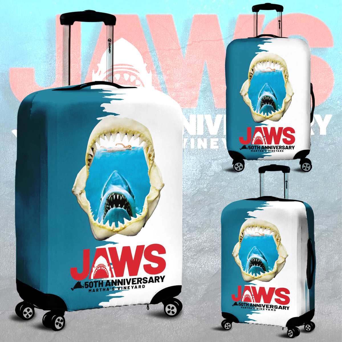 Jaws Luggage Cover – TANTN 12288