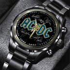 AC/DC Black Stainless Steel Watch – TANTN 13227