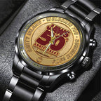 Jaws Black Stainless Steel Watch – TANTN 13289