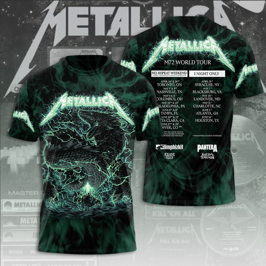 Metallica 3D Apparel – TANTN 13408