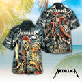 Metallica 3D Hawaiian Apparel – TANTN 13517