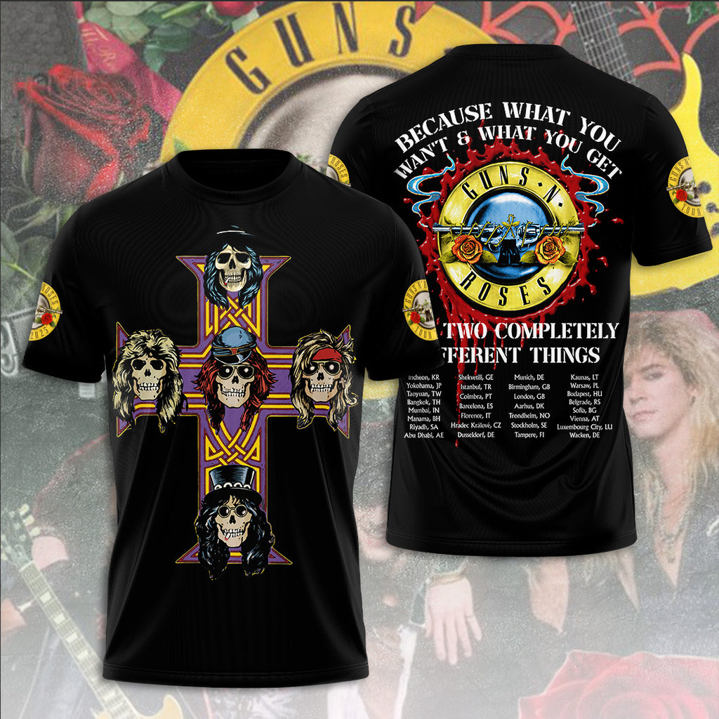 Guns N' Roses 3D Apparel – TANTN 13687