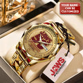 Personalized Jaws Alloy Luxury Quartz Watch – TANTN 13720
