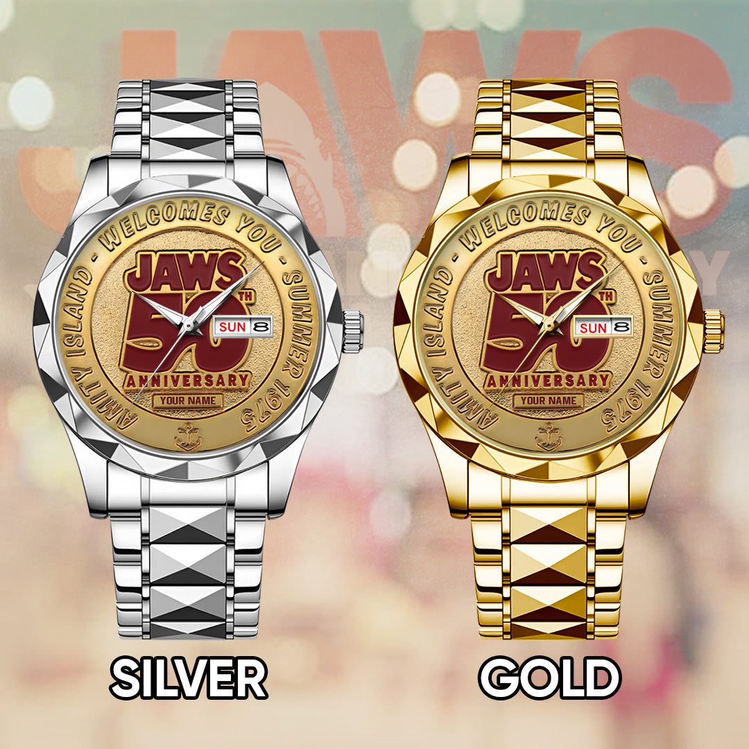 Personalized Jaws Alloy Luxury Quartz Watch – TANTN 13720