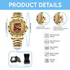 Personalized Jaws Alloy Luxury Quartz Watch – TANTN 13720