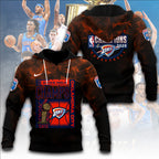 Oklahoma City Thunder 2025 NBA Champions 3D Apparel – TANTN 13978
