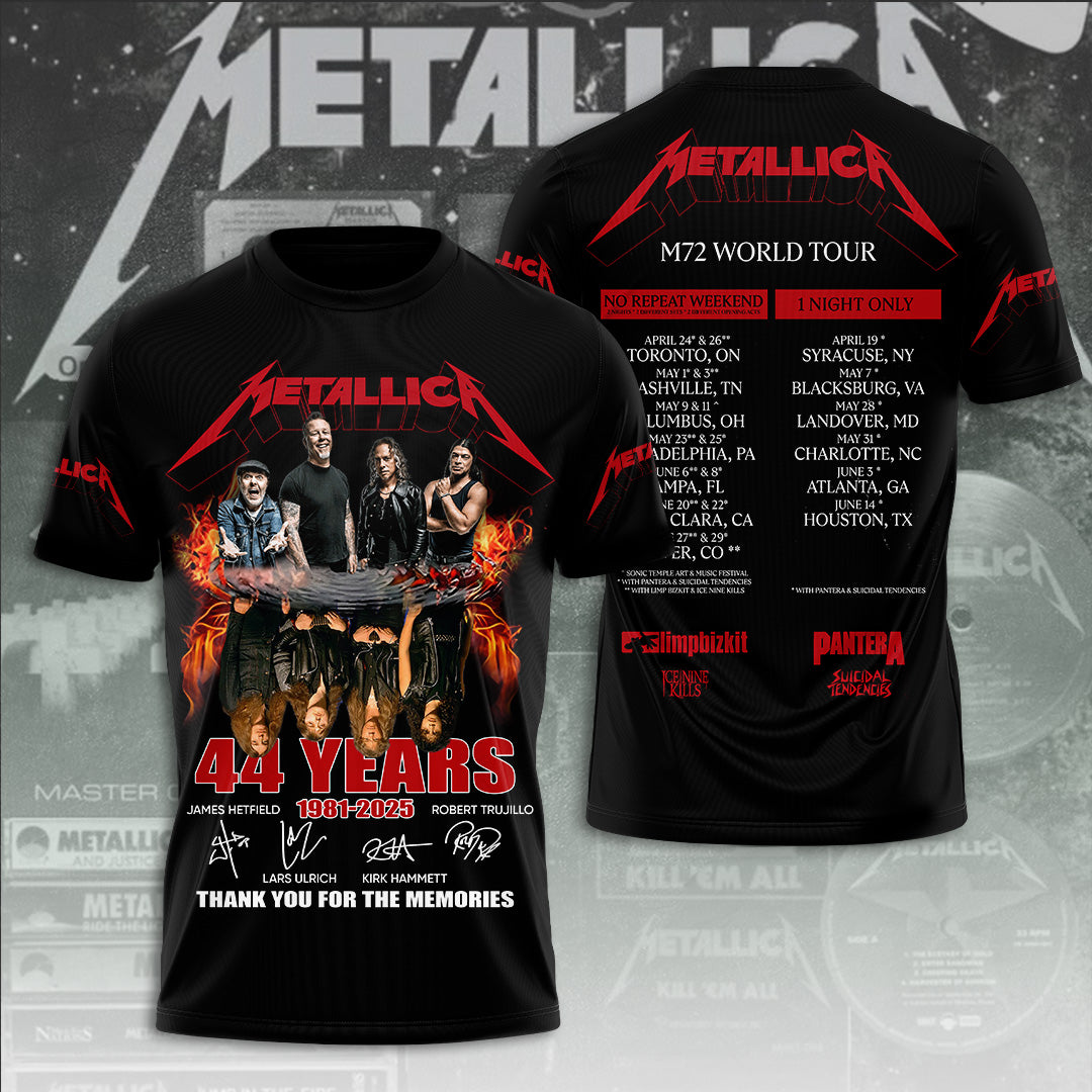 Metallica 3D Apparel – TANTN 14065