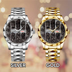 Iron Maiden Alloy Luxury Quartz Watch – TANTN 14105