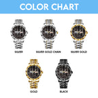 Iron Maiden Alloy Luxury Quartz Watch – TANTN 14105