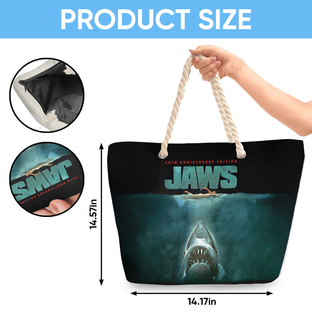 Jaws Hemp Rope Tote Bag – TANTN 14181