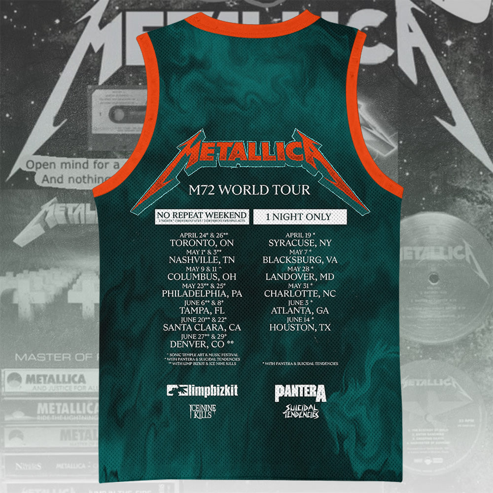 Metallica Basketball Jersey – TANTN 14210