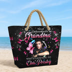 Elvis Presley Hemp Rope Tote Bag – TANTN 14292
