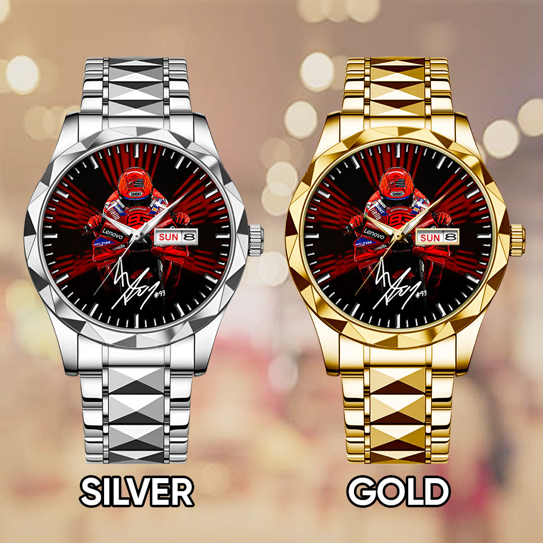 Ducati Lenovo Team x Marc Márquez Alloy Luxury Quartz Watch – TANTN 14511
