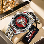 US Marine Corps Alloy Luxury Quartz Watch – TANTN 14628