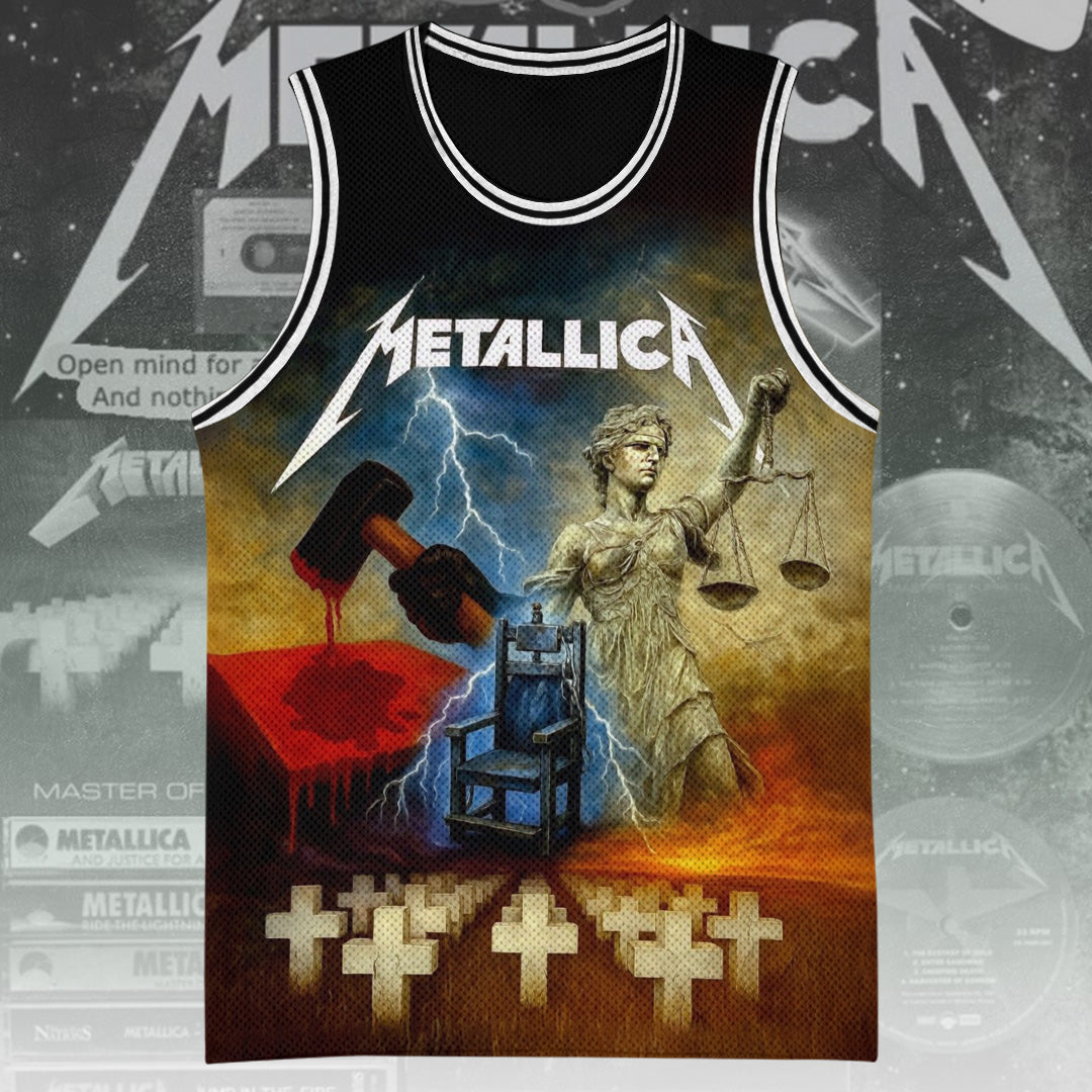 Metallica Basketball Jersey – TANTN 14646