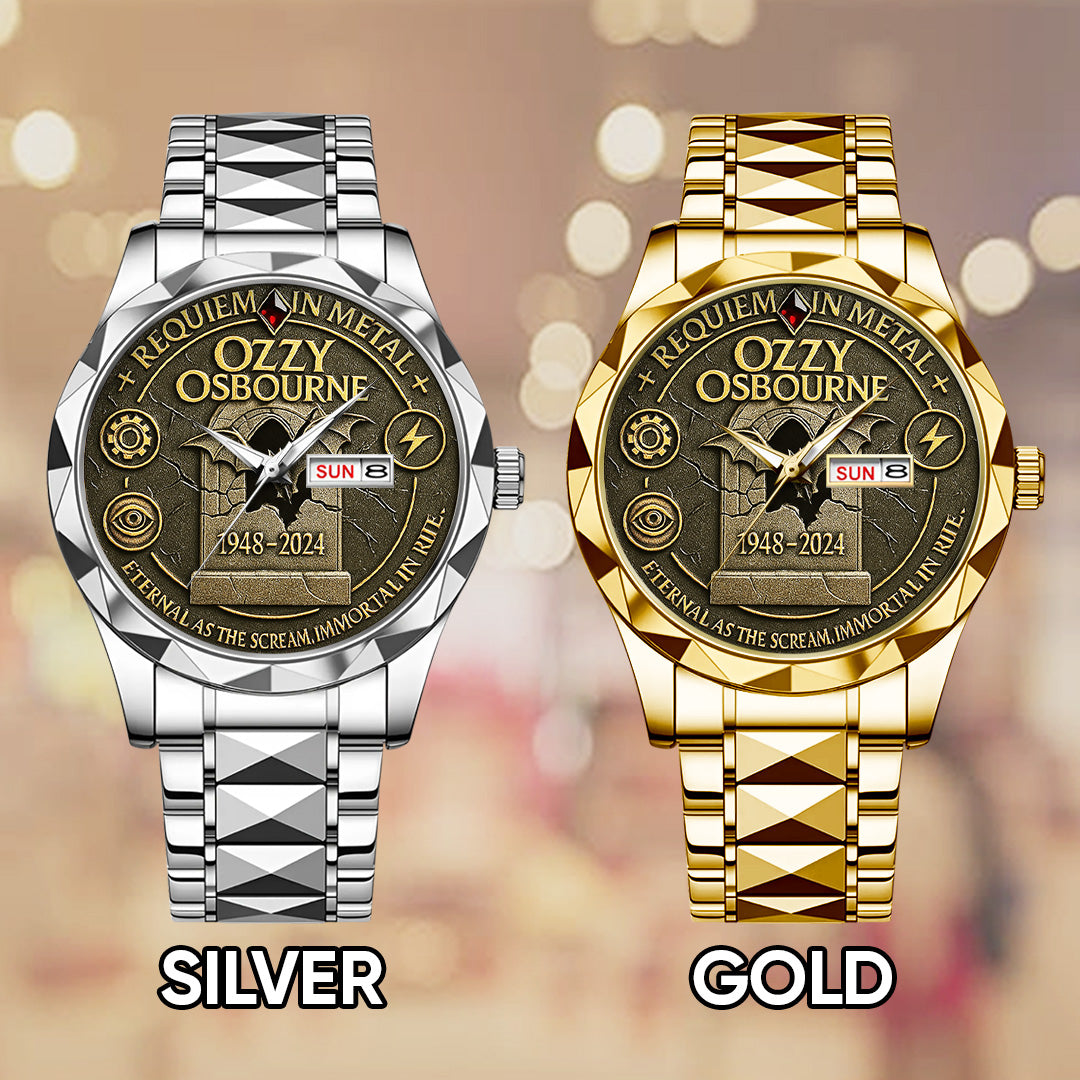 Ozzy Osbourne Alloy Luxury Quartz Watch – TANTN 14735