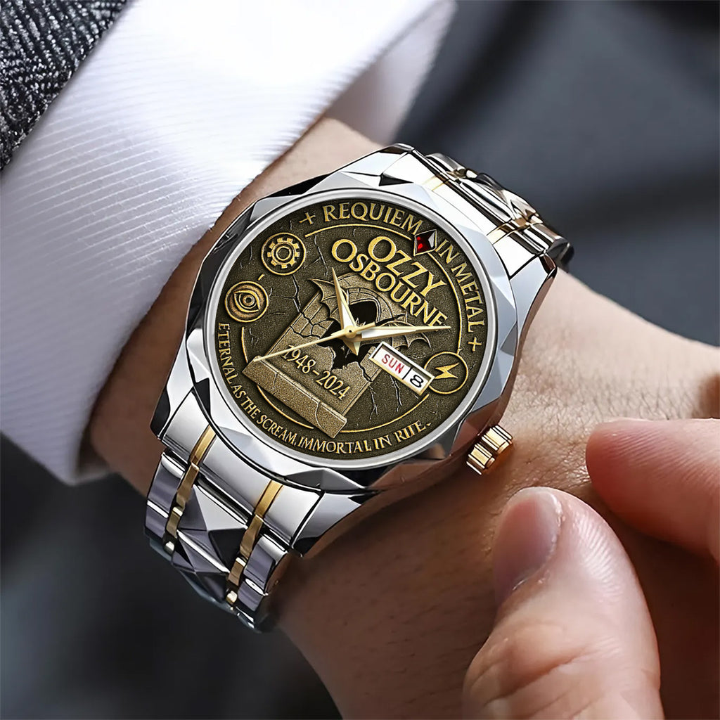Ozzy Osbourne Alloy Luxury Quartz Watch – TANTN 14735