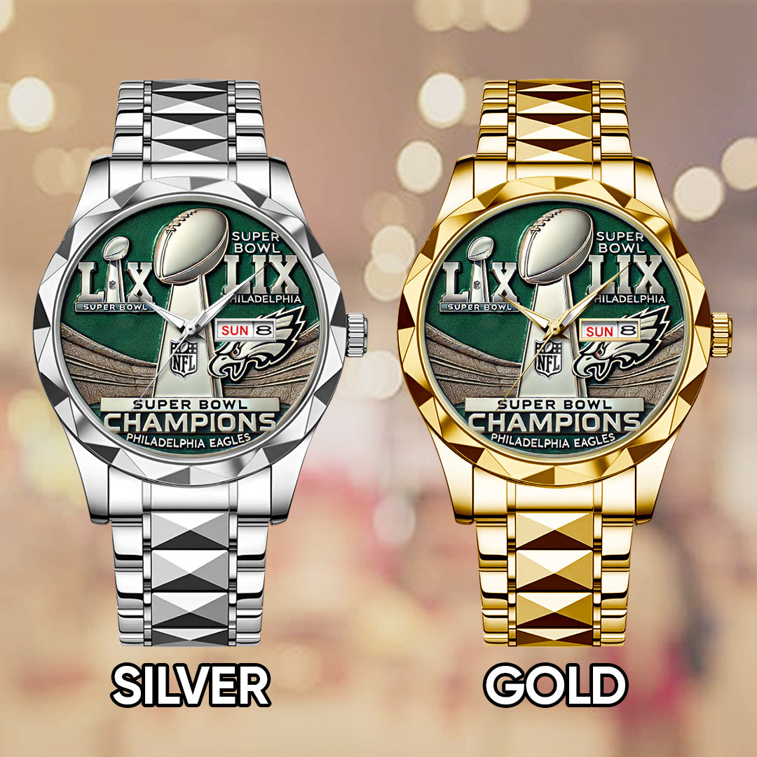Philadelphia Eagles Alloy Luxury Quartz Watch – TANTN 14832