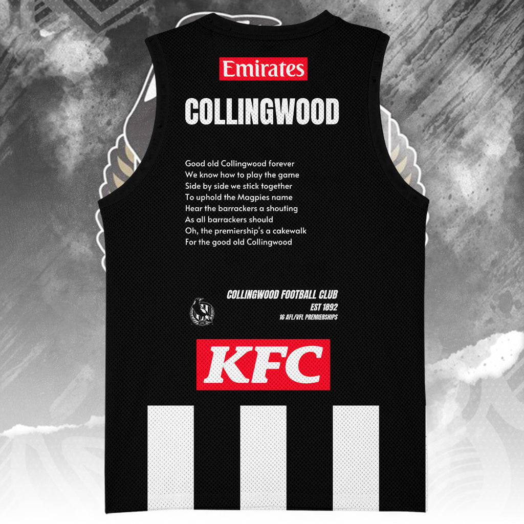 Collingwood FC Basketball Jersey – TANTN 15136