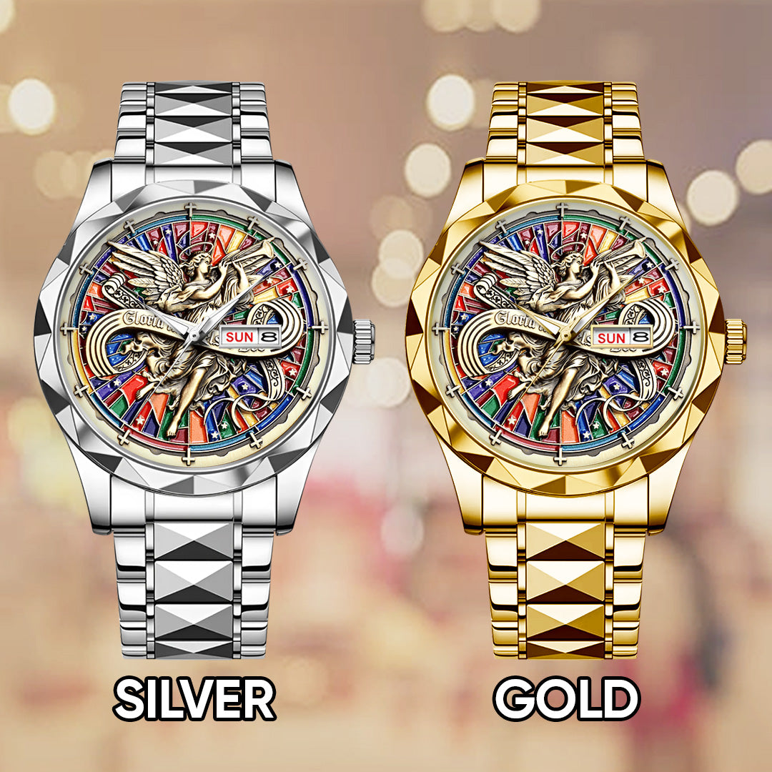 Gloria in excelsis Deo Alloy Luxury Quartz Watch – TANTN 15189
