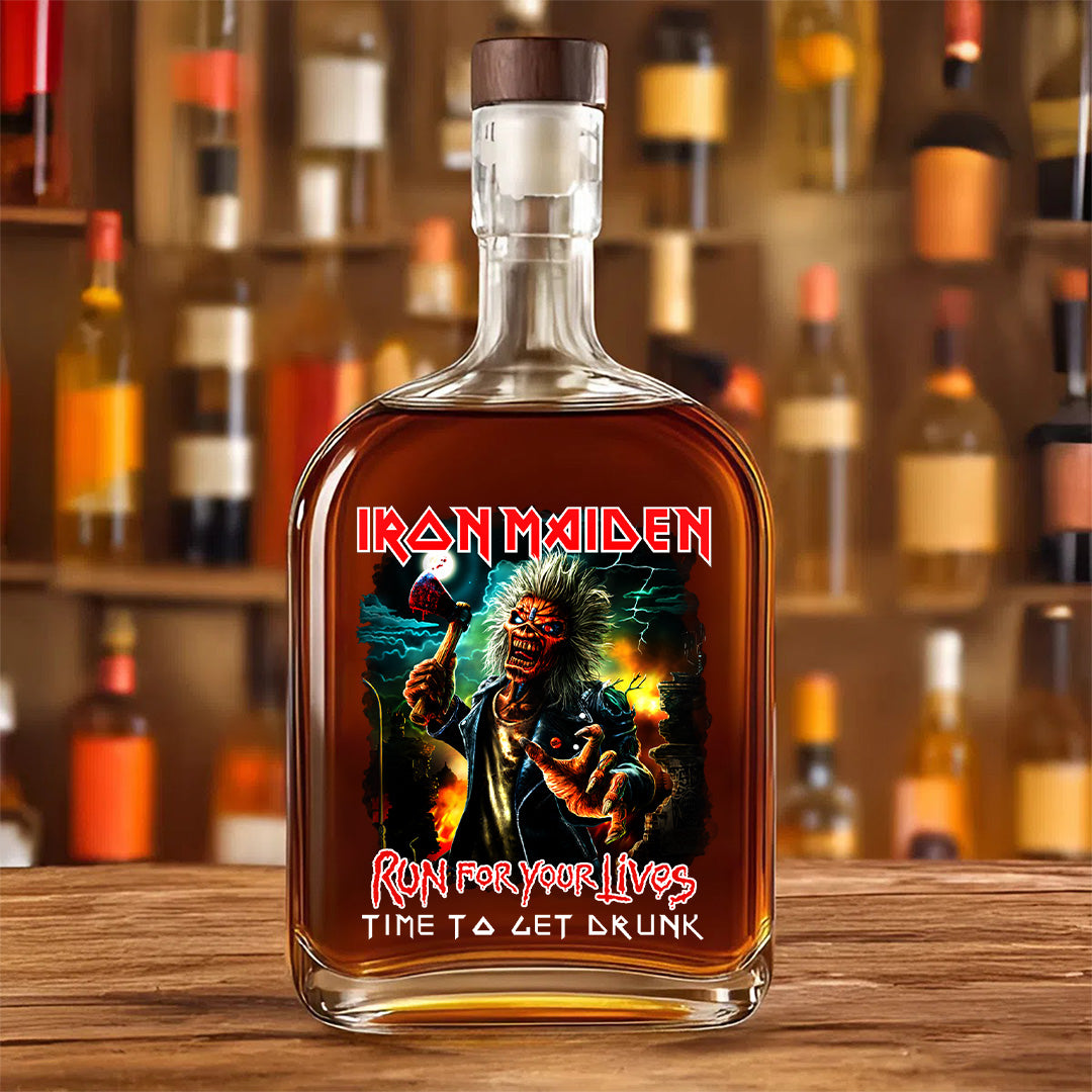 Iron Maiden 25oz Empty Whiskey Bottle – TANTN15395