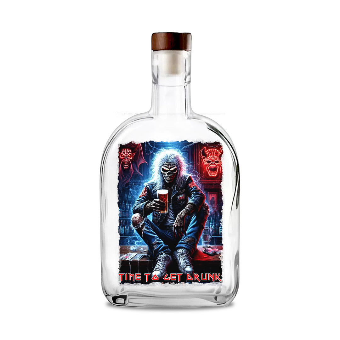 Iron Maiden 25oz Empty Whiskey Bottle – TANTN15397