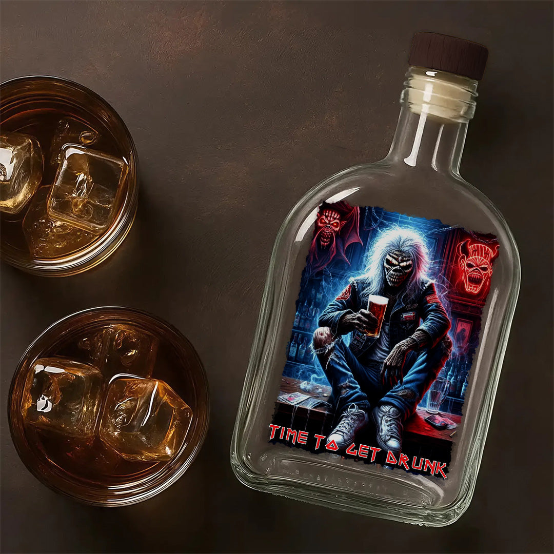 Iron Maiden 25oz Empty Whiskey Bottle – TANTN15397
