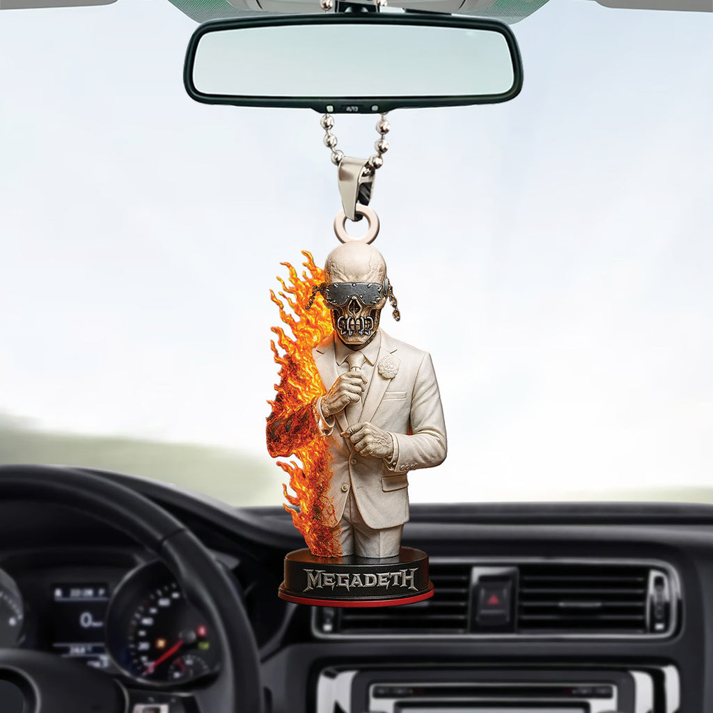 Megadeth Custom shape 2-sided Acrylic Car Ornament – TANTN15425