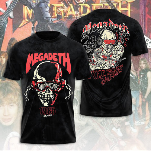 Megadeth 3D Apparel – TANTN15430