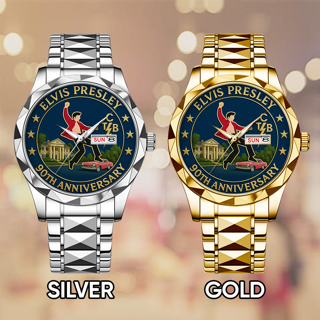 Elvis Presley Alloy Luxury Quartz Watch – TANTN15431