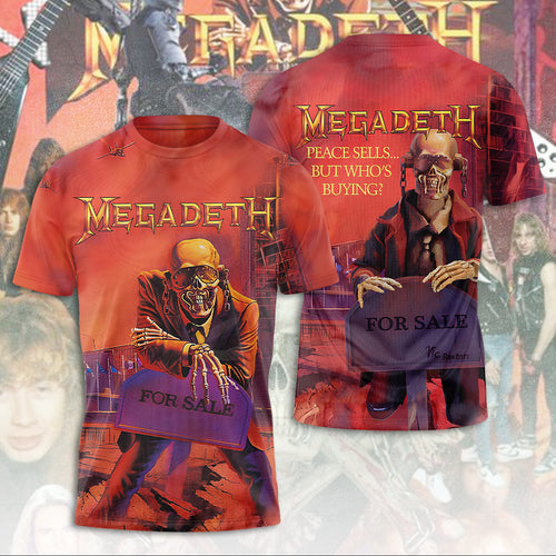 Megadeth 3D Apparel – TANTN15445
