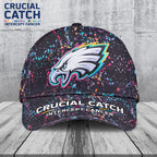Philadelphia Eagles Crucial Catch 2025 Classic Cap – TANTN15507