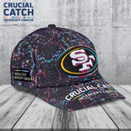 San Francisco 49ers Crucial Catch 2025 Classic Cap – TANTN15509