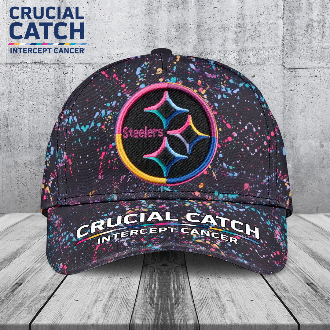 Pittsburgh Steelers Crucial Catch 2025 Classic Cap – TANTN15512