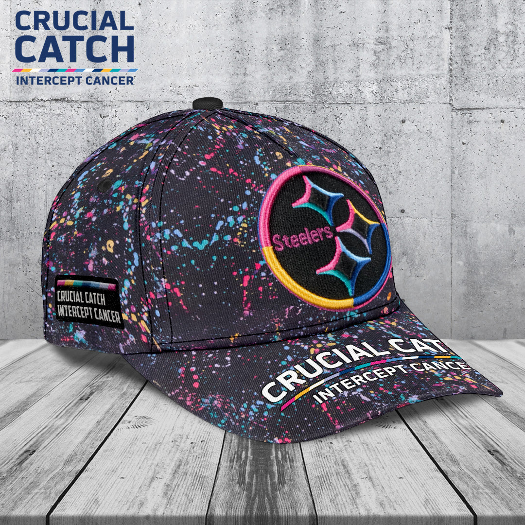 Pittsburgh Steelers Crucial Catch 2025 Classic Cap – TANTN15512