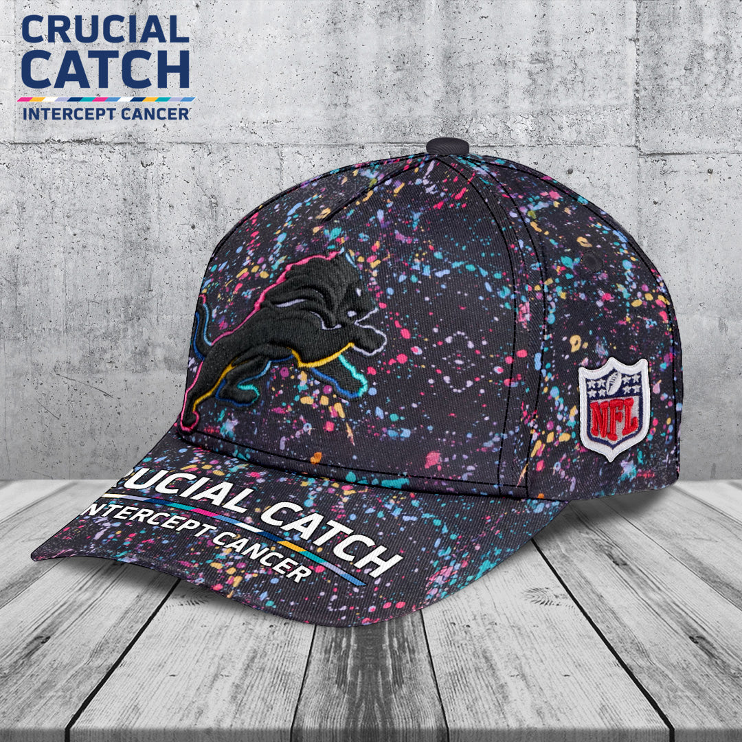 Detroit Lions Crucial Catch 2025 Classic Cap – TANTN15516