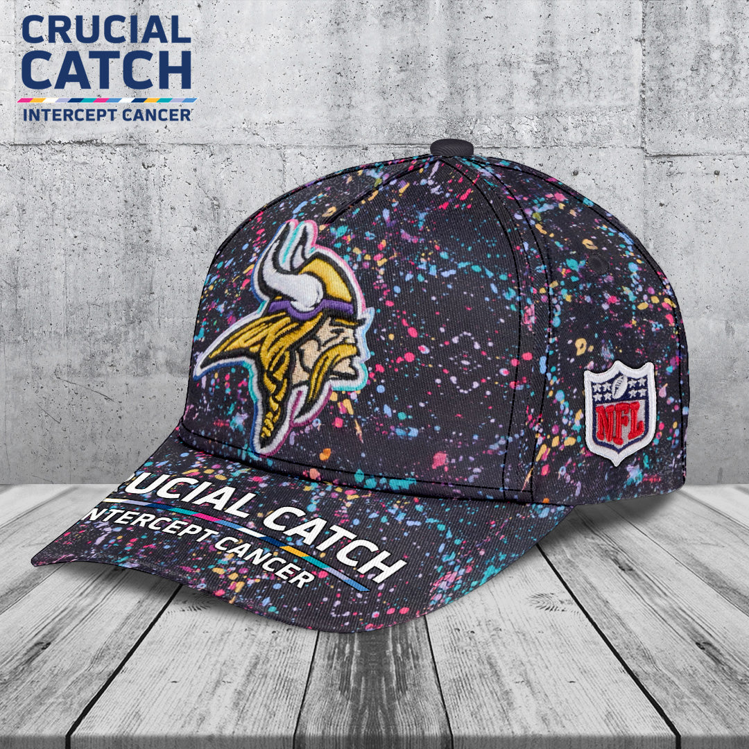Minnesota Vikings Crucial Catch 2025 Classic Cap – TANTN15524