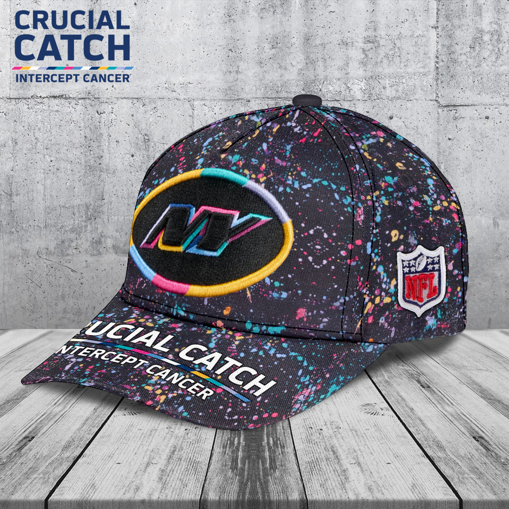 New York Jets Crucial Catch 2025 Classic Cap – TANTN15529